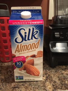 Silk brank almond milk